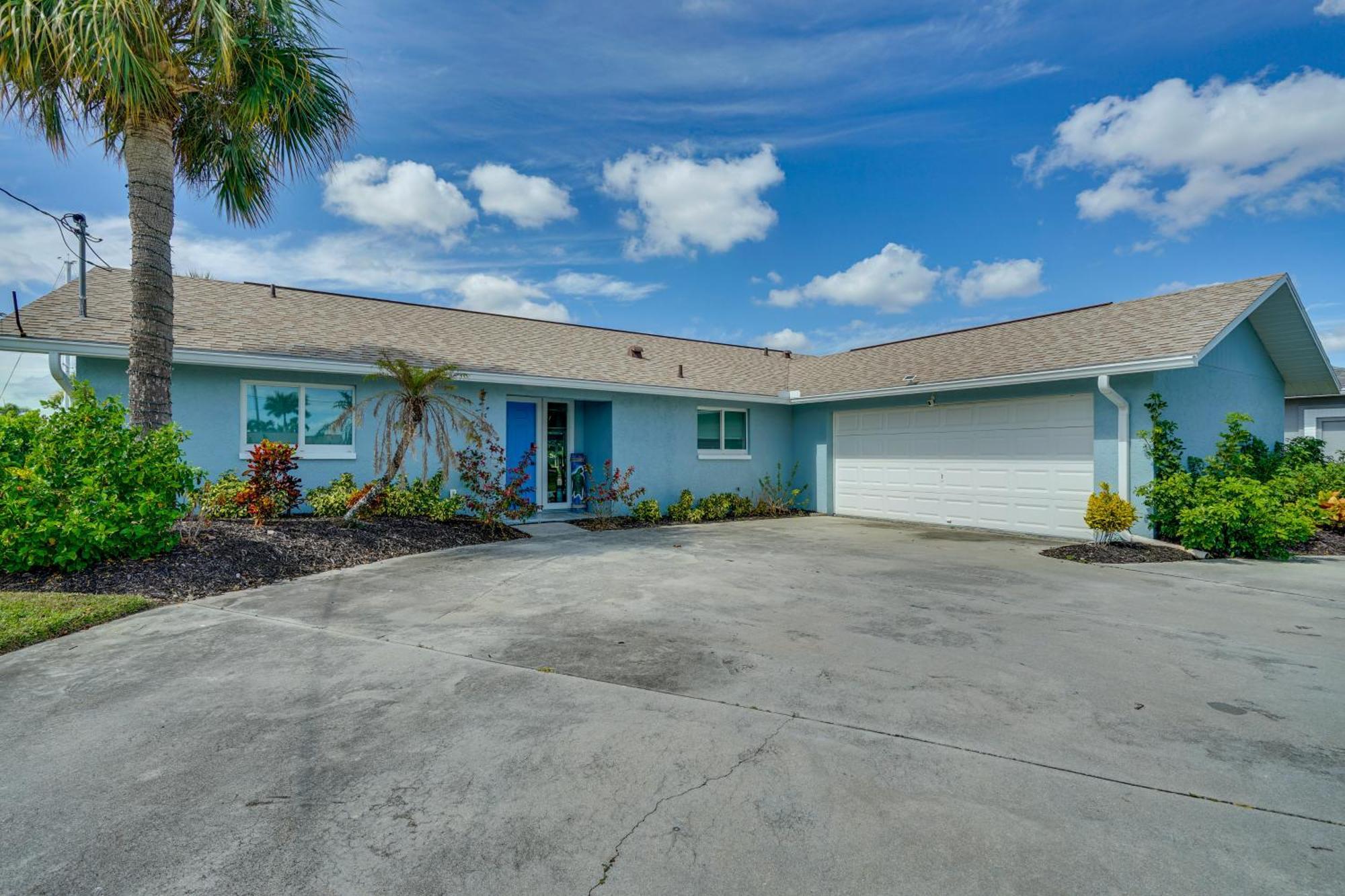 Beachy Cape Coral Home - Swim, Fish, Boat! Exterior foto